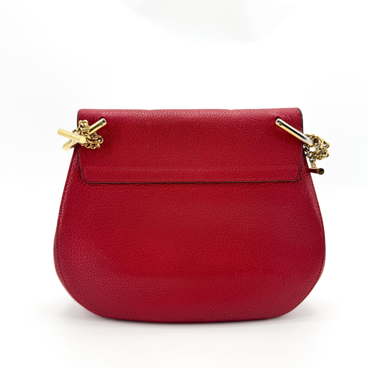 Chloé Drew Crossbody Bag Small Red