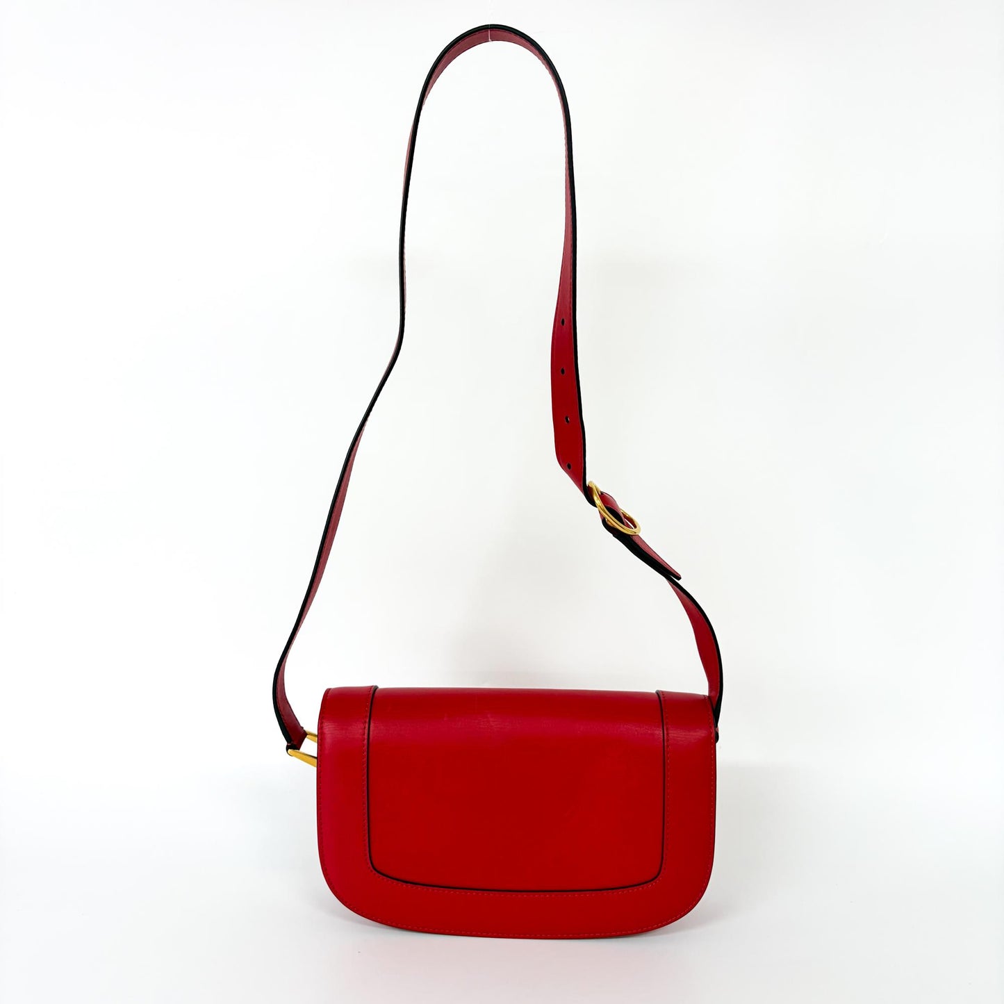 Valentino V-Ring Superbee Crossbody Bag Red