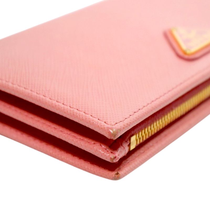 Prada Pink Saffiano Medium Wallet