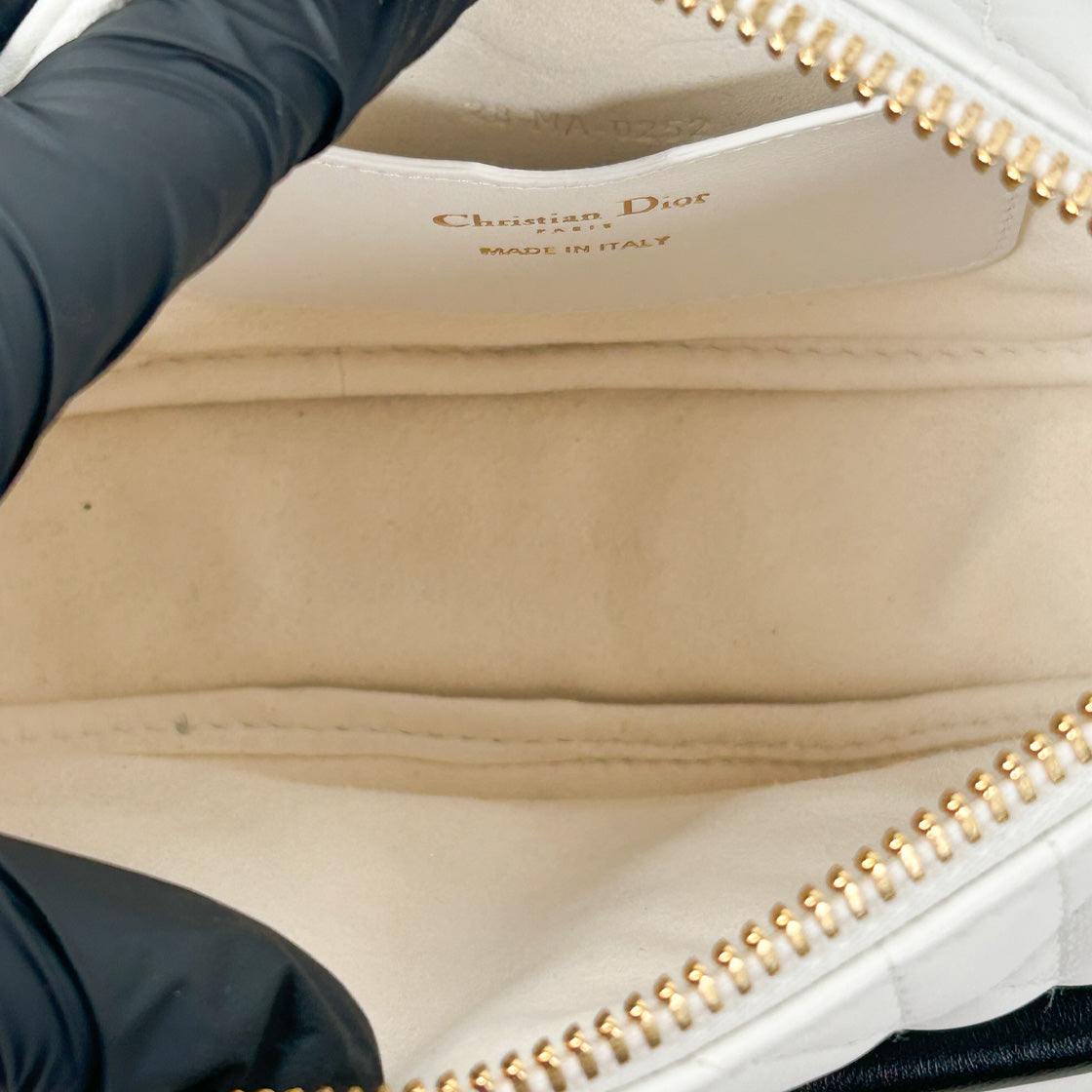 Dior White Black Vibe Hobo Bag