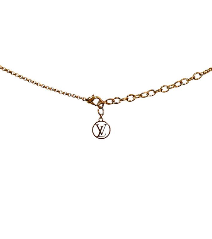 Louis Vuitton Louise by Night Gold Necklace