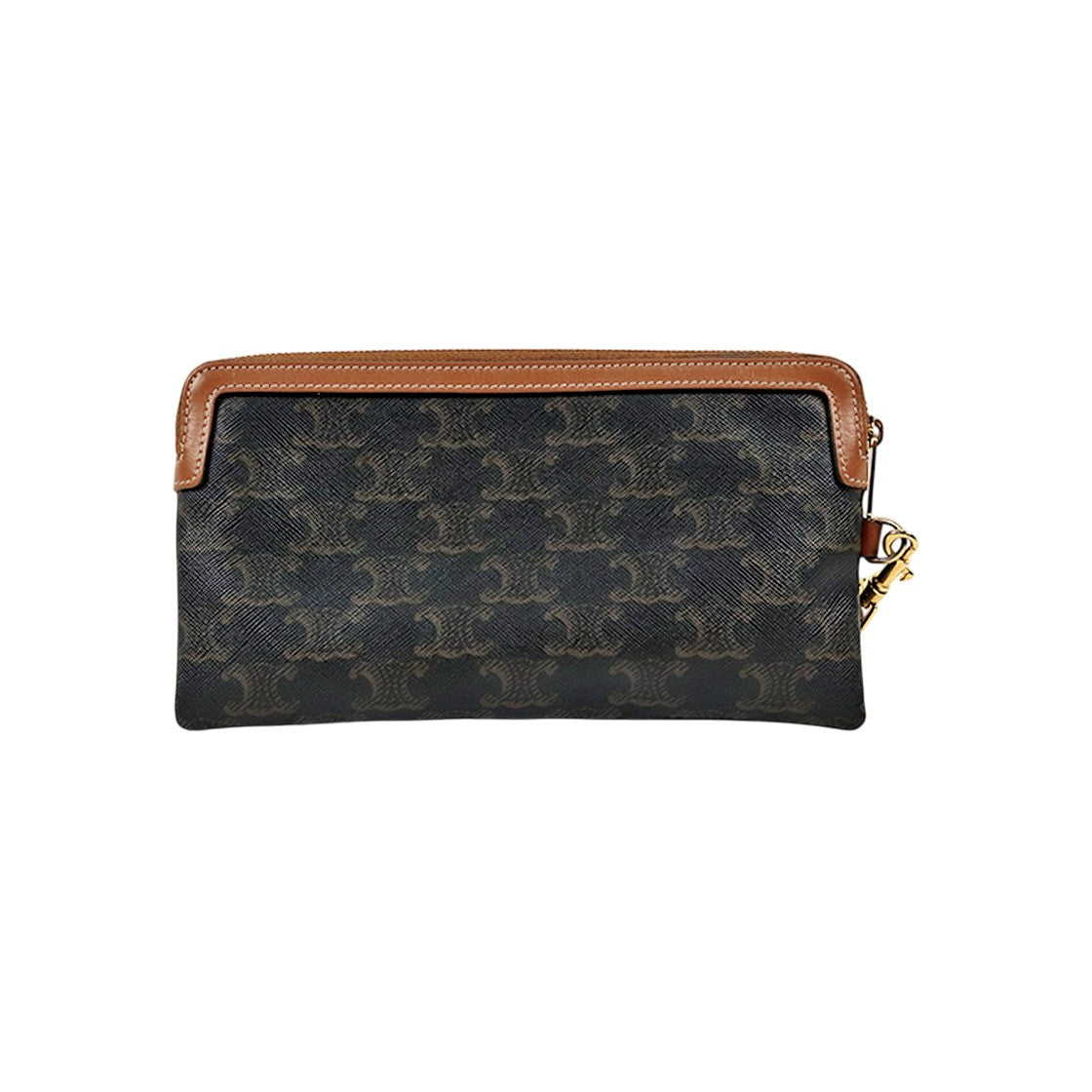 Céline Triomphe Strap Long Pouch