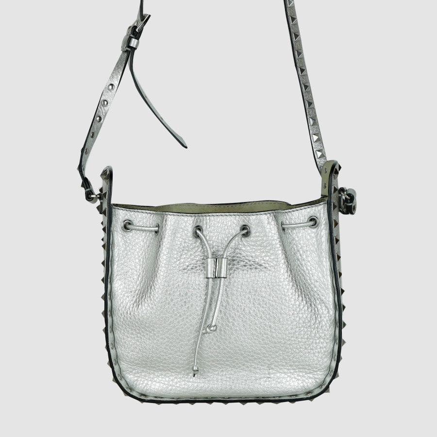 Studded shoulder bag crossbody bag