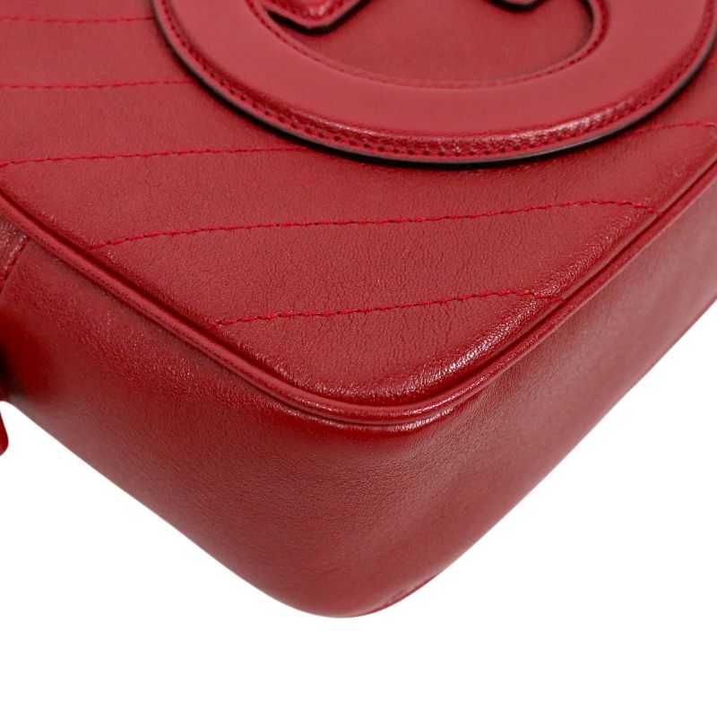 Gucci Red Blondie Camera Crossbody Bag