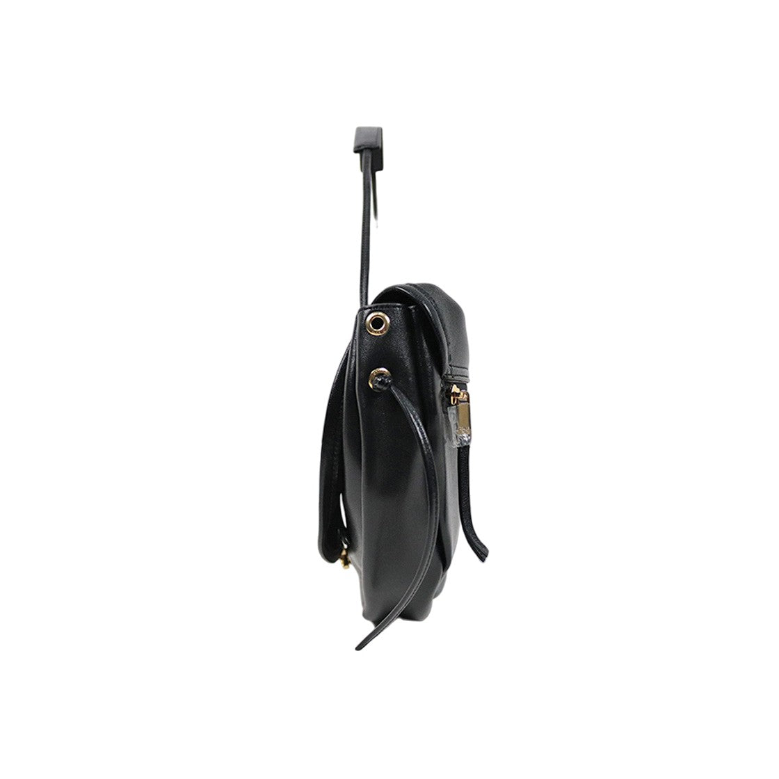 Céline Medium Black Half-Moon Shoulder Bag