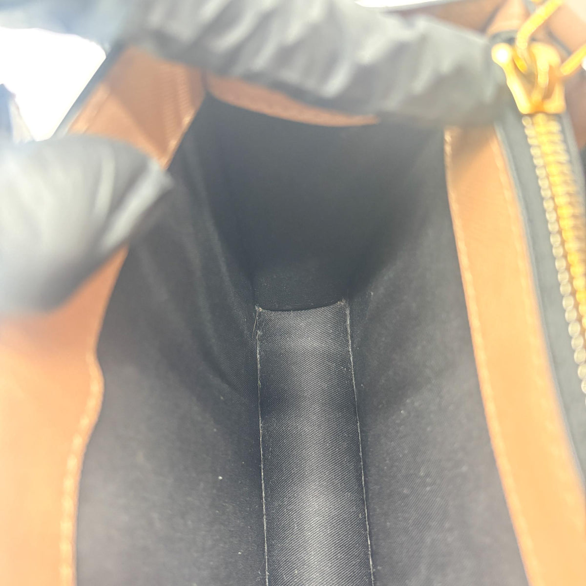 Marni Saffiano Trunk Bag Medium Brown