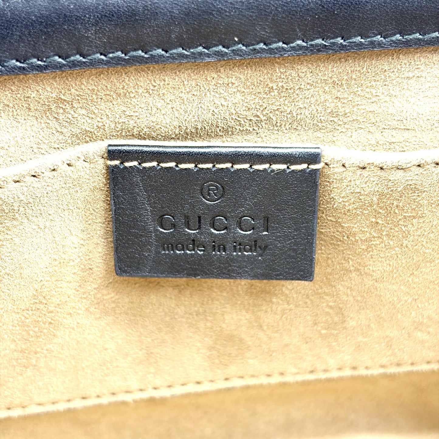 Gucci Padlock GG Small Shoulder Bag Black