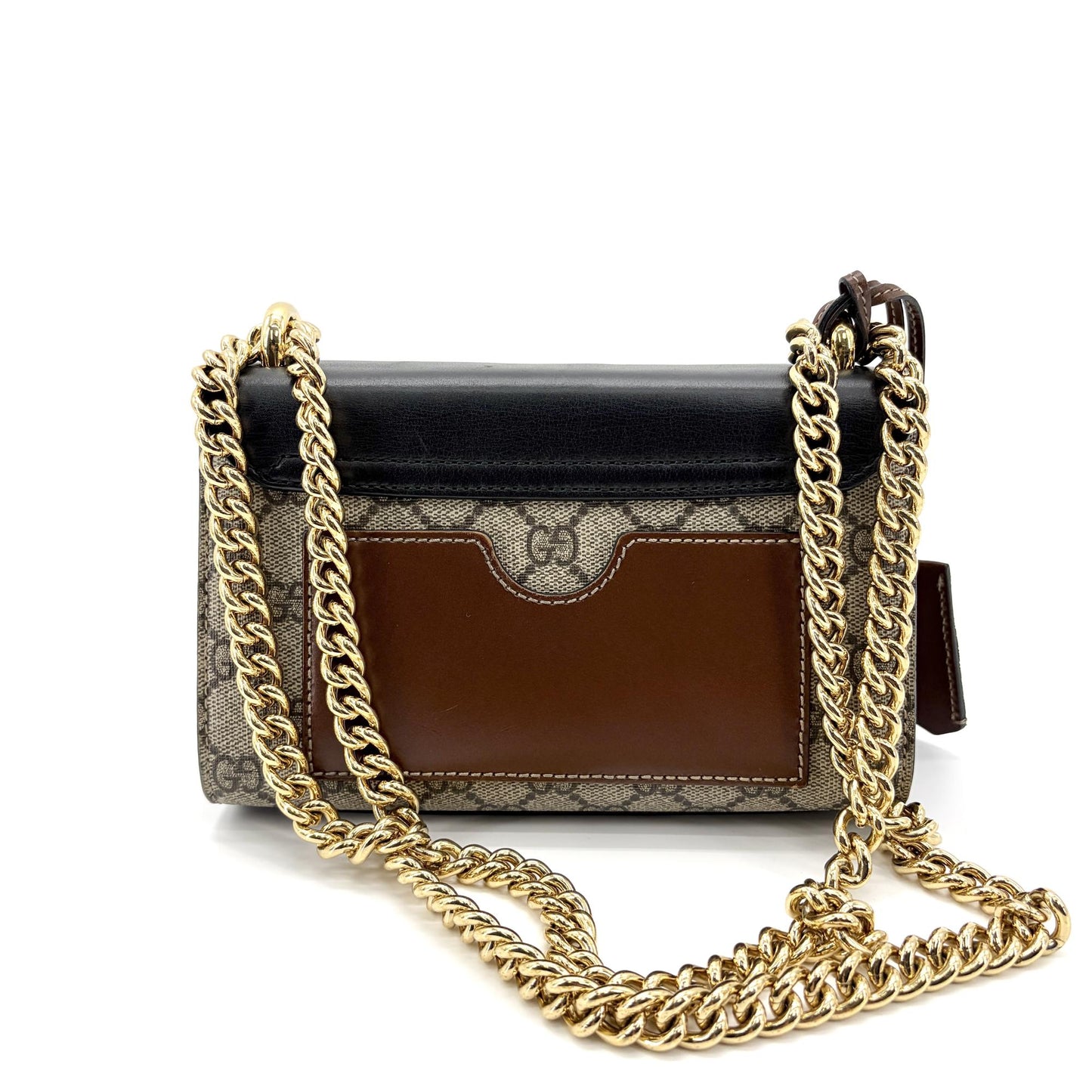 Gucci Padlock GG Small Shoulder Bag Black