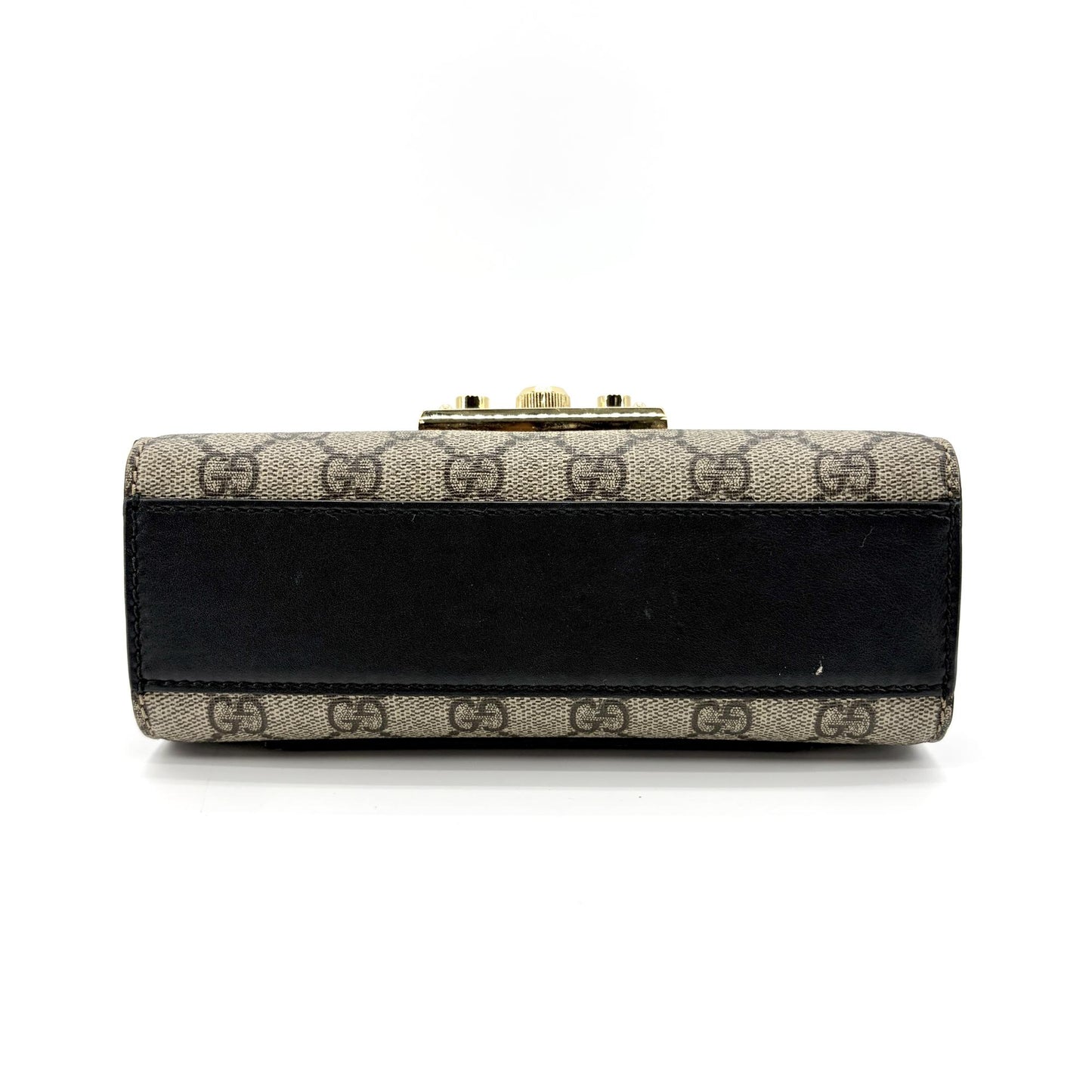 Gucci Padlock GG Small Shoulder Bag Black