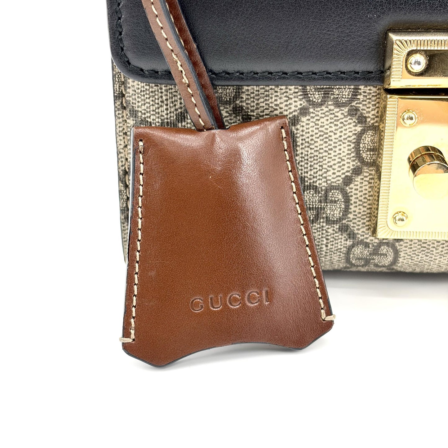 Gucci Padlock GG Small Shoulder Bag Black