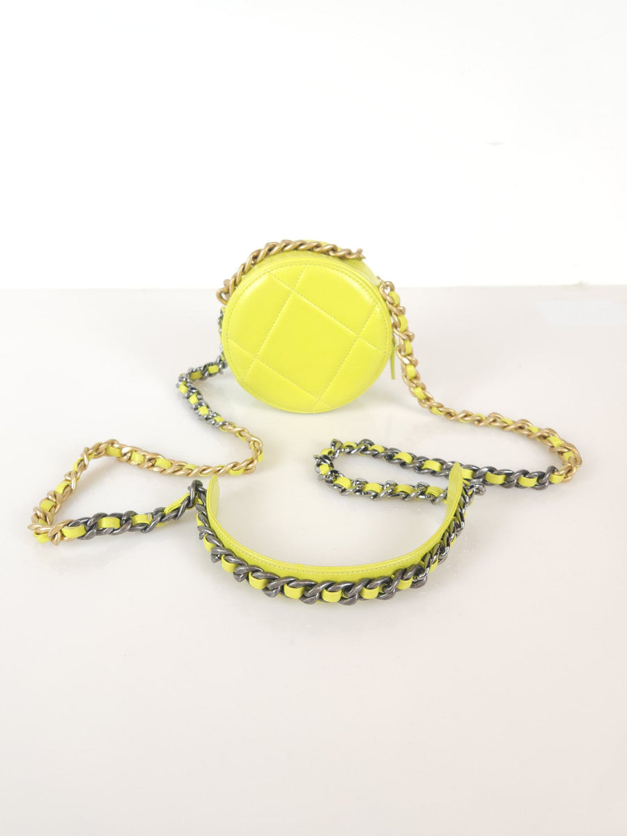 19 Tambourine Round Crossbody Bag AP0945