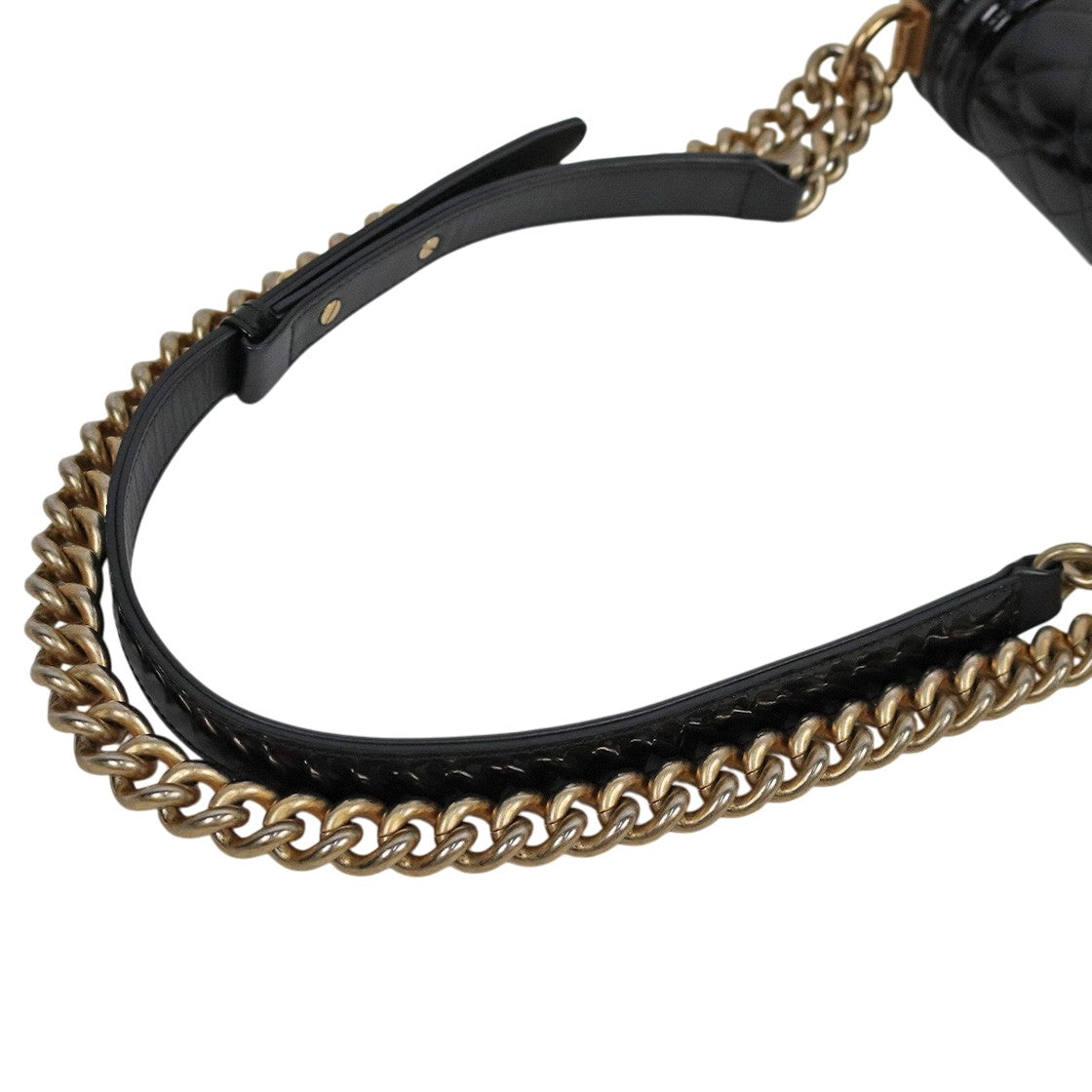 Chanel Black Small Faded Boy Bag