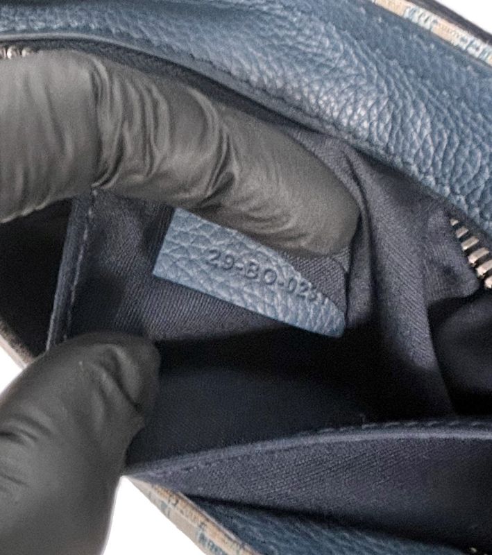 Dior Sky Blue Oblique Saddle Bag
