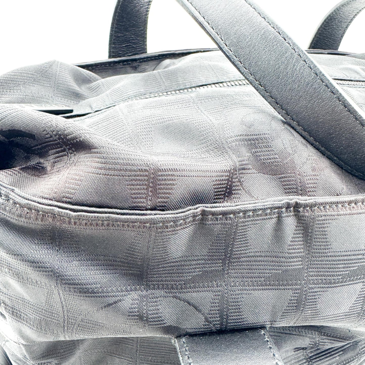 Chanel New Travel Bag Line Tote Bag GM Black