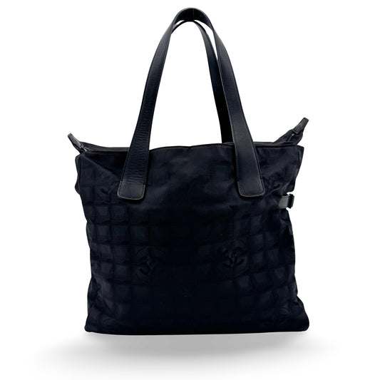 Chanel New Travel Bag Line Tote Bag GM Black