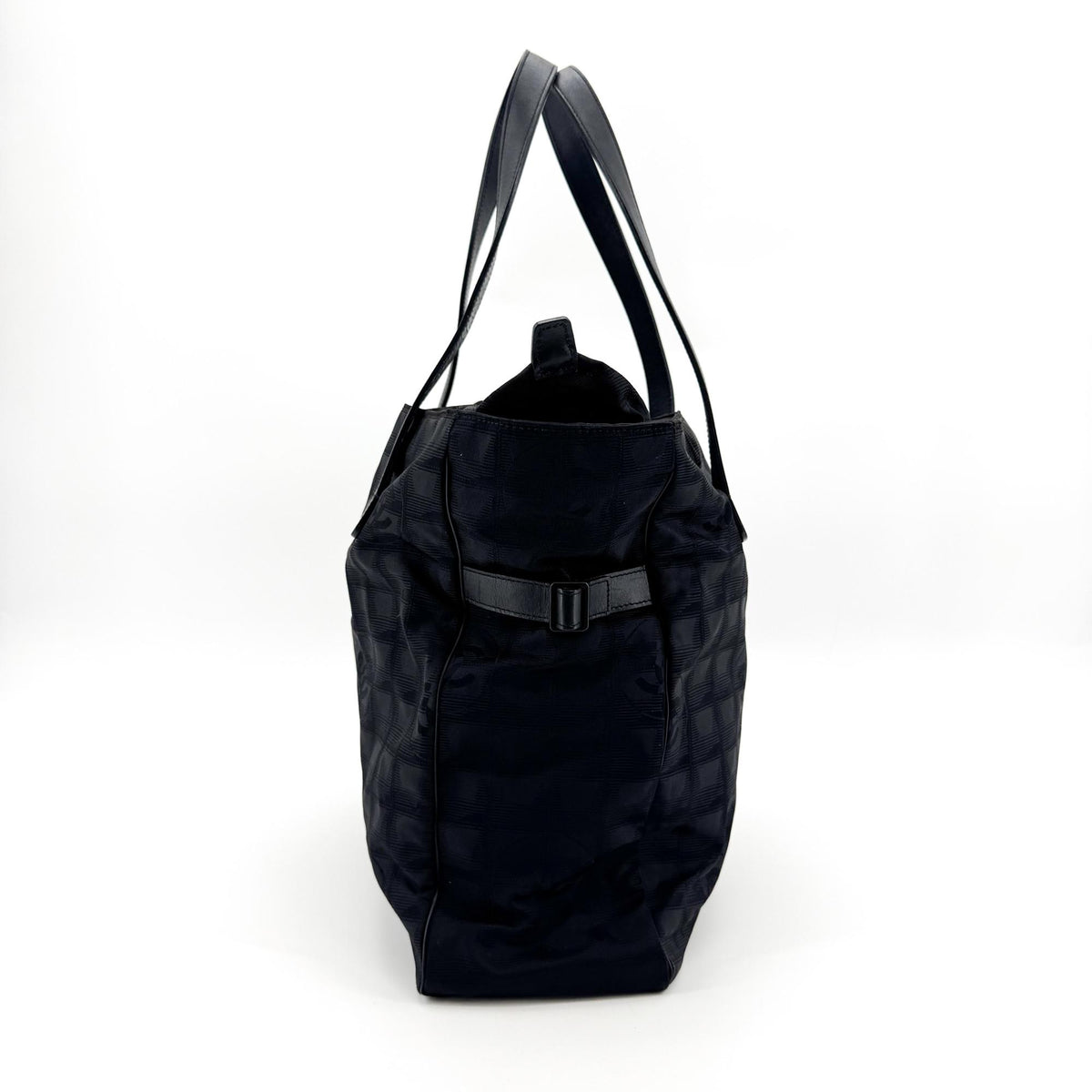 Chanel New Travel Bag Line Tote Bag GM Black