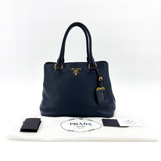 プラダ ヴィッテロ フェニックス トートバッグ バルティコ ゴールド金具