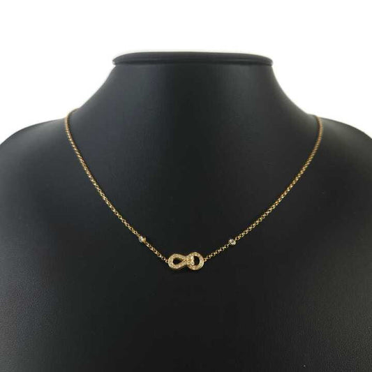 Agraff diamond necklace