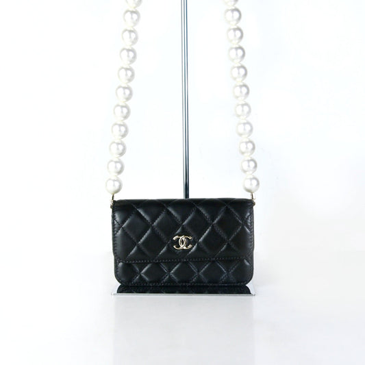 Pearl Strap Wallet WOC Crossbody Bag AP1898