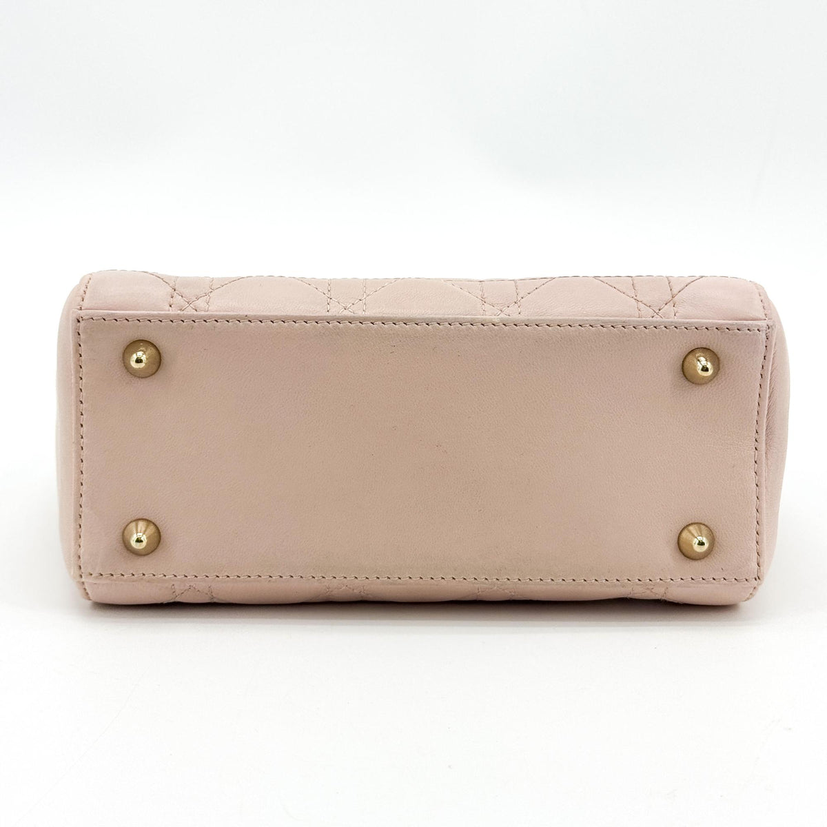 Dior Lady Dior Lambskin Double Chain Mini Bag