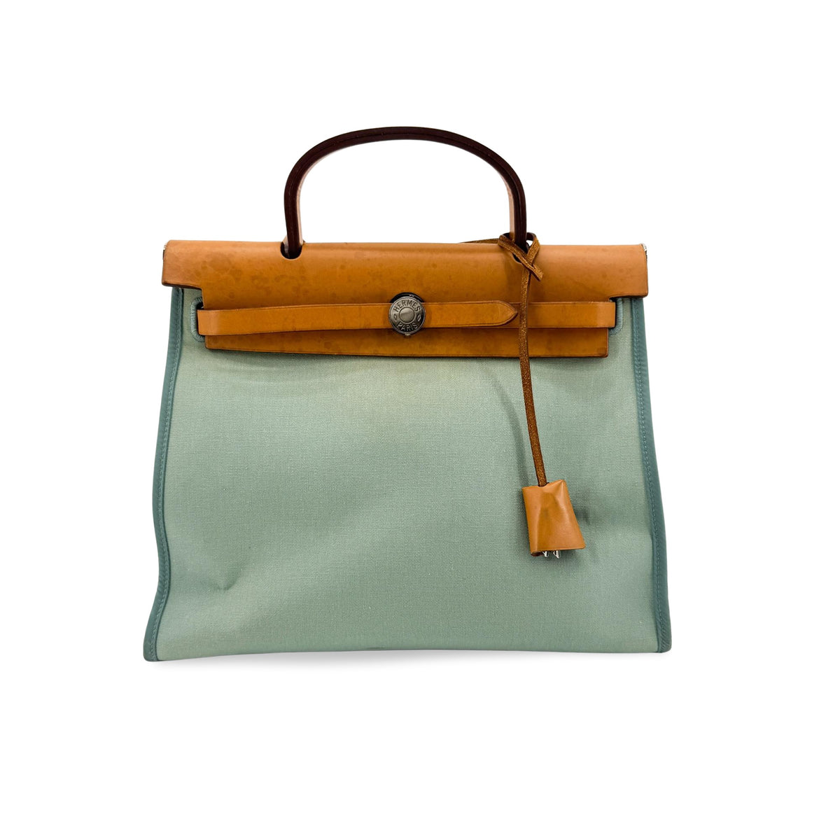 Hermès Herbag 31 PM Sky Blue