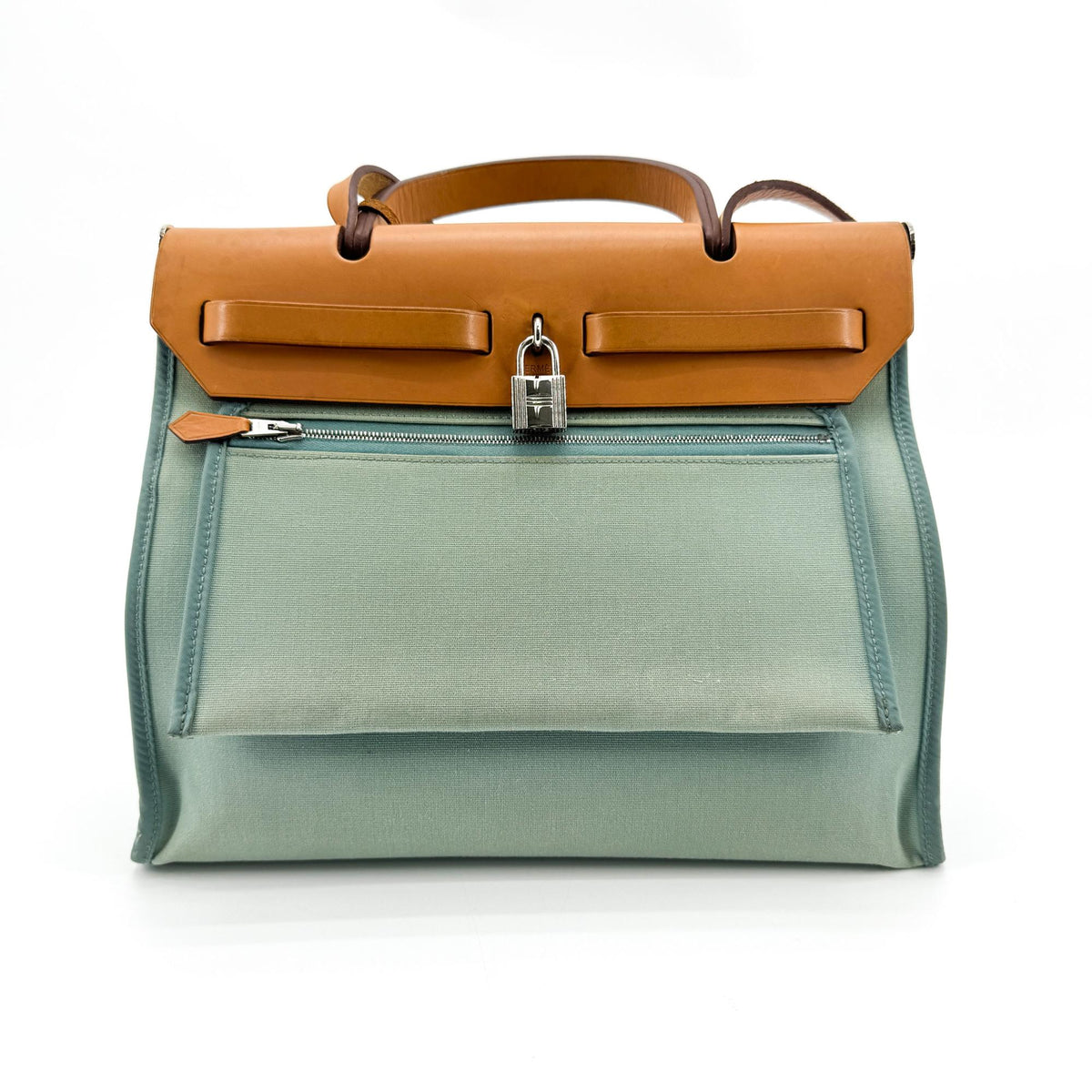 Hermès Herbag 31 PM Sky Blue