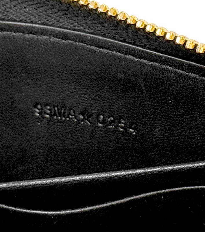 Dior Black Canage Long Wallet