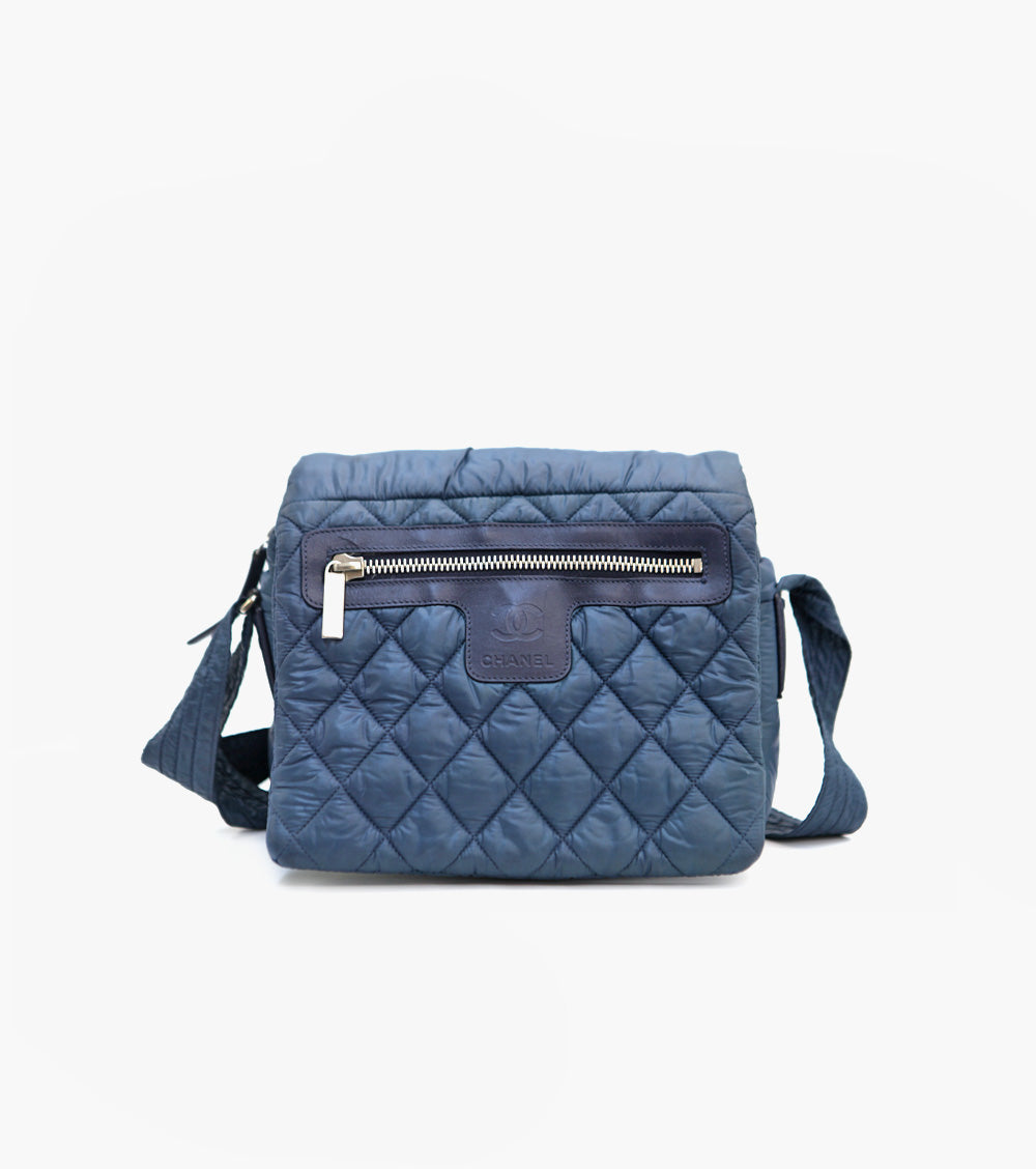 Chanel Blue Cocoon Crossbody Bag