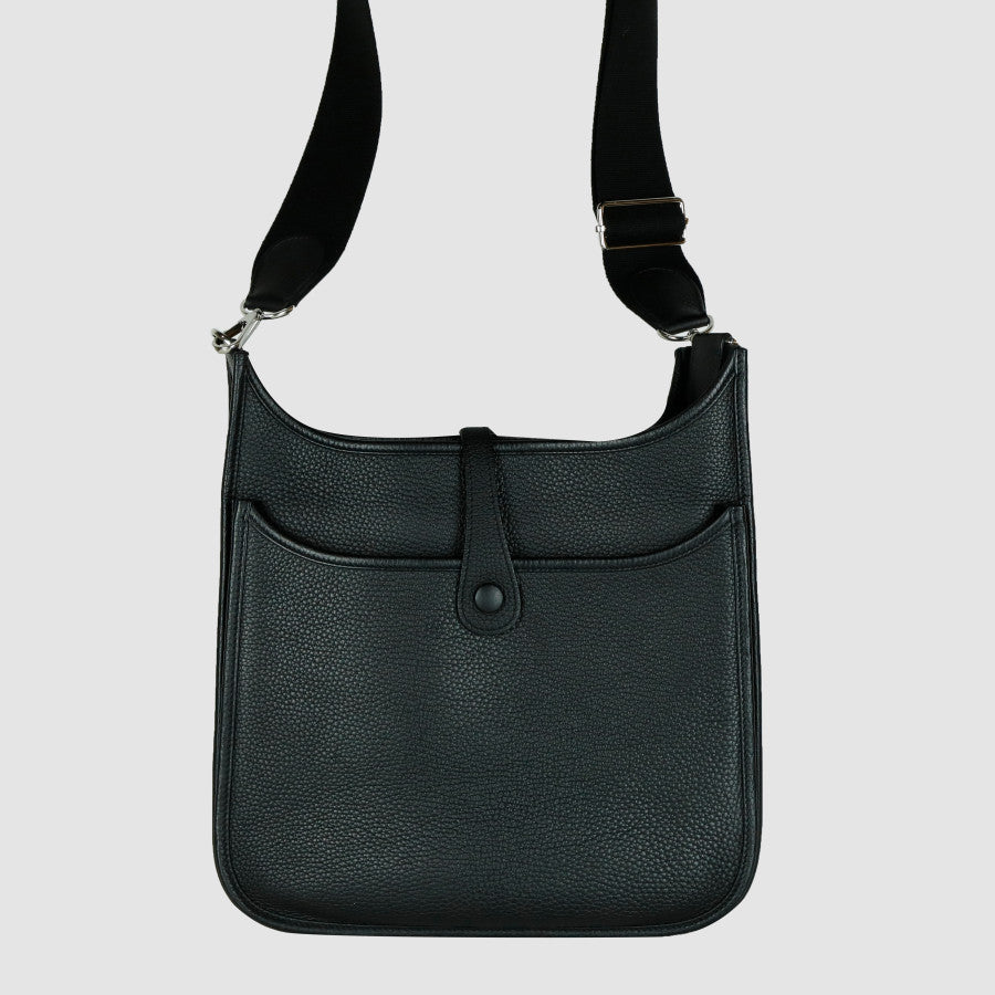 29 Evelyn Crossbody Bag (Black) C Engraving