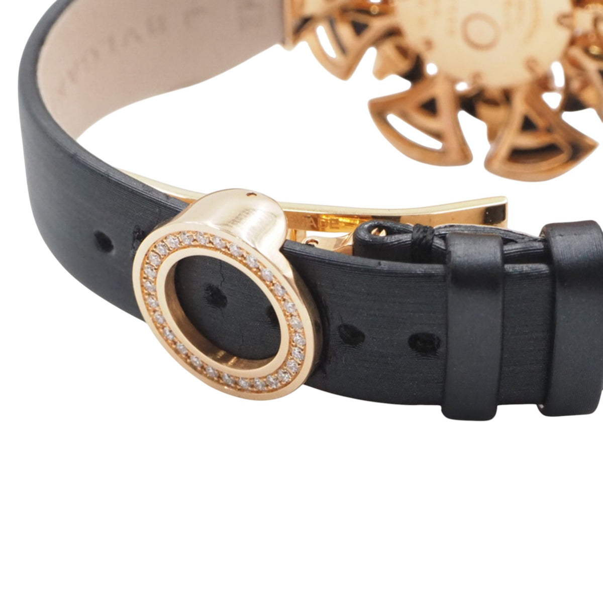 Bulgari 102216 Rose Gold Diamond Divas' Dream Quartz Watch