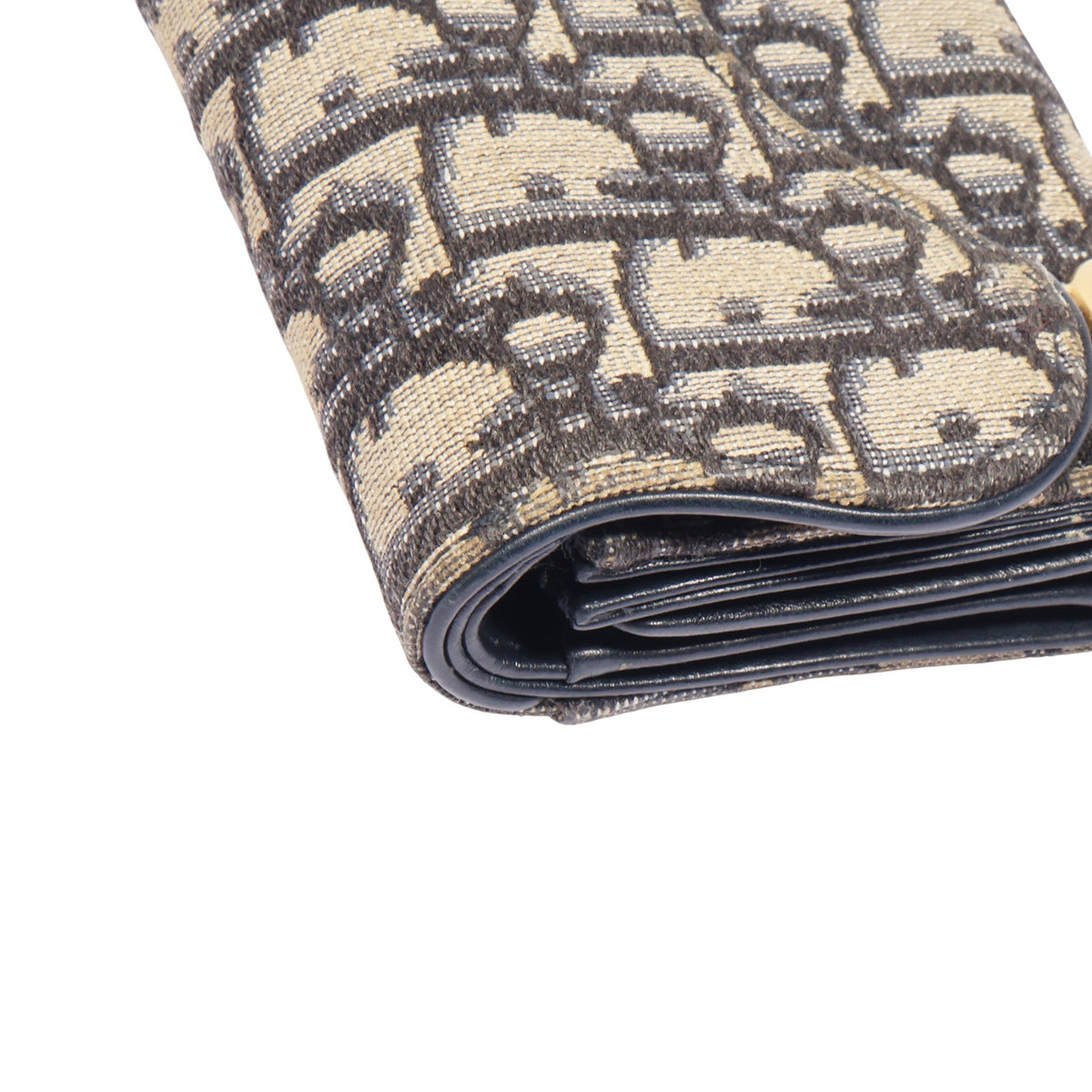 Dior S5652CTZQ Oblique Saddle Wallet