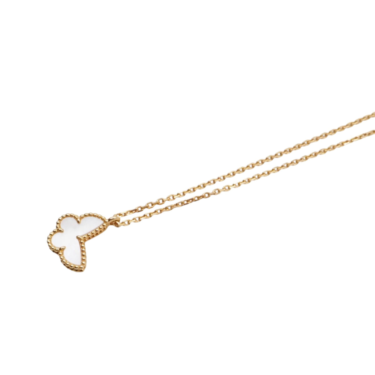 Van Cleef & Arpels ARF69300 Yellow Gold Butterfly Sweet Necklace
