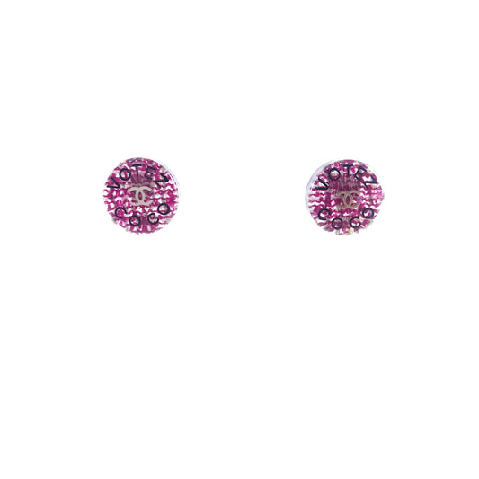 CC Circle Earrings