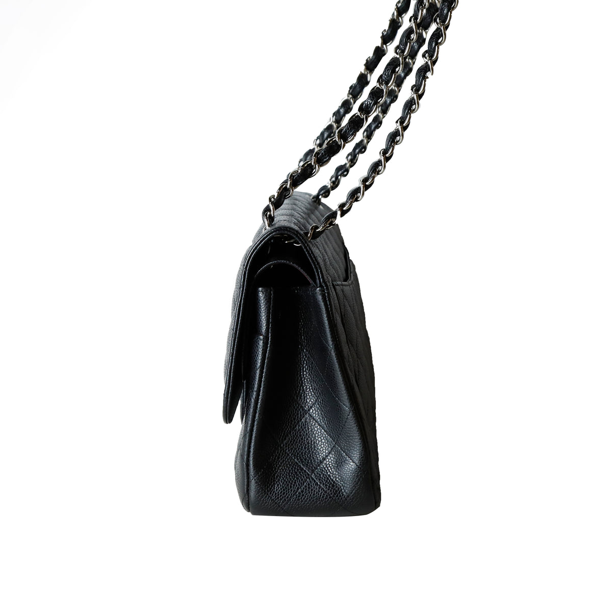 Large Classic Caviar Flap Shoulder Bag A58600