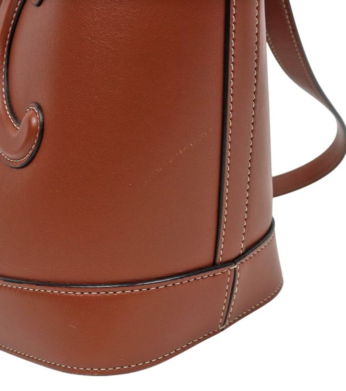 Céline Brown Triofer Bucket Bag