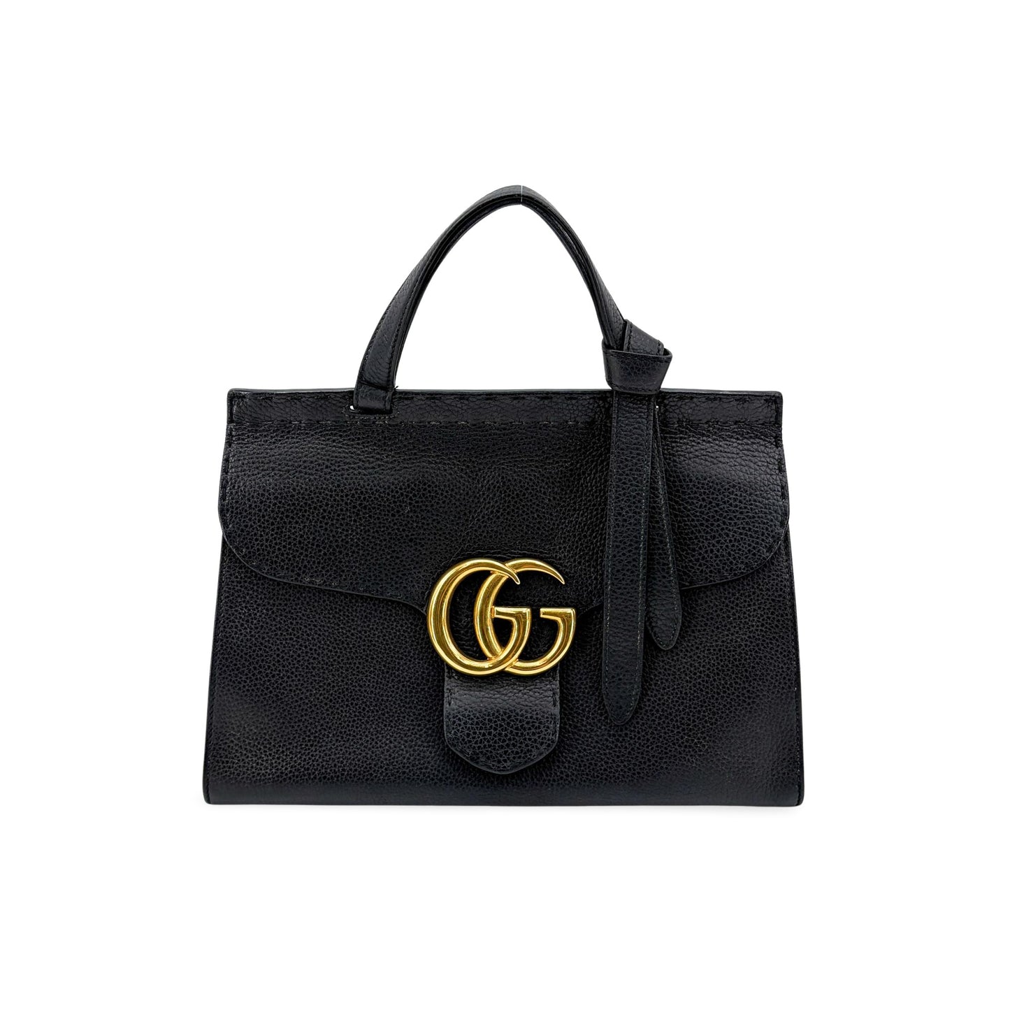 Gucci GG Marmont Small Top Handle Bag Black