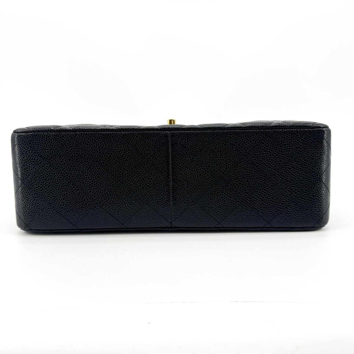 Chanel Classic Flap Bag Medium Caviar Gold Hardware Black