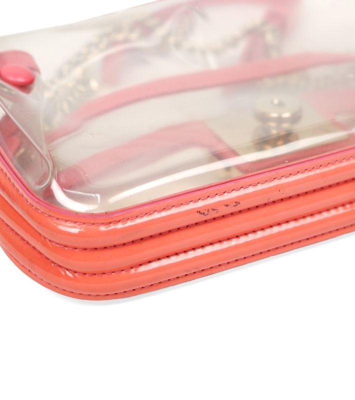 Chanel Boy PVC Chain Shoulder Bag
