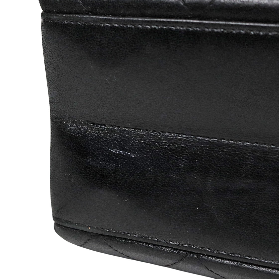 Chanel Black Quilted Chain Shoulder Bag