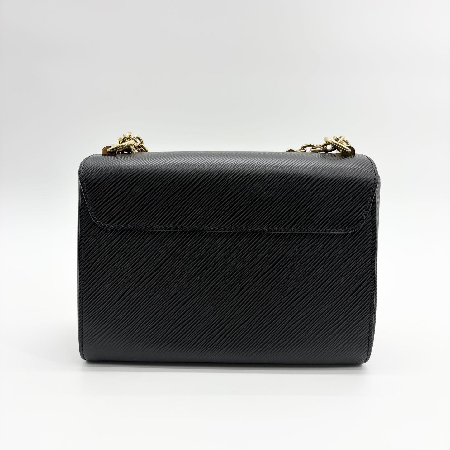 Louis Vuitton Twist MM Black Epi Leather Gold Hardware