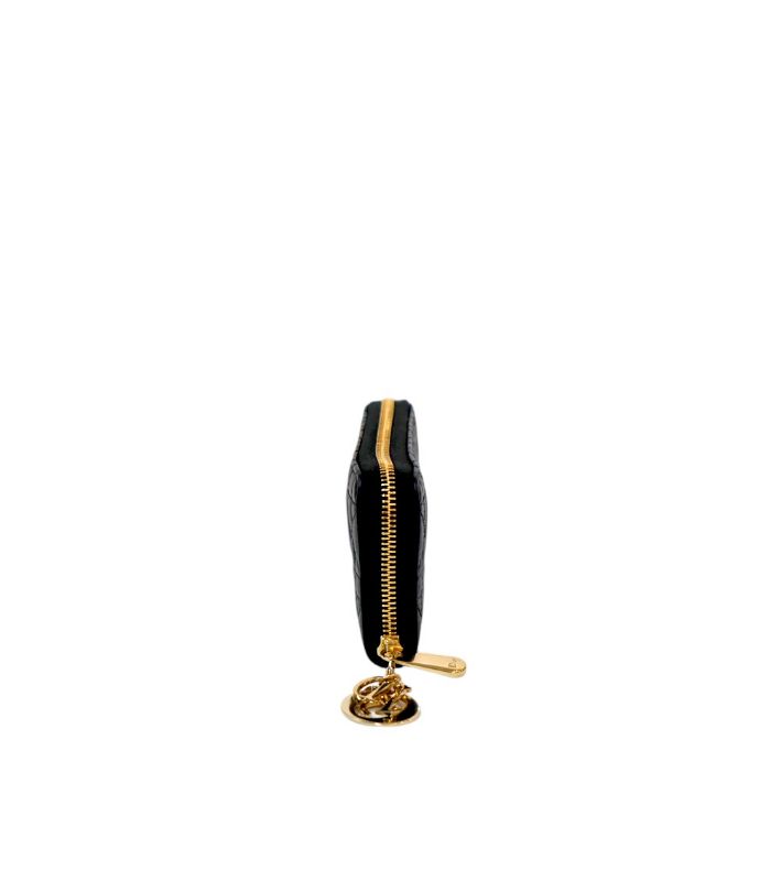 Dior Black Canage Long Wallet