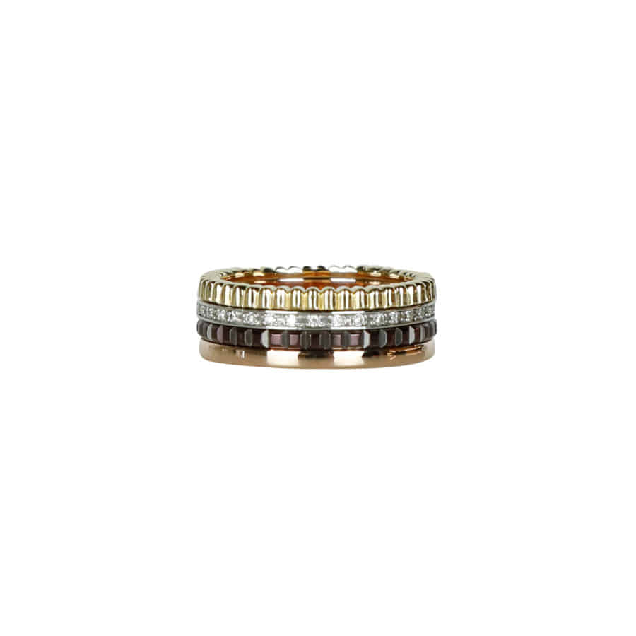 50 Quattro Classic Diamond Small Ring