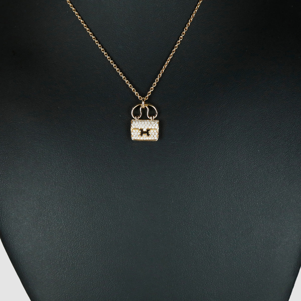Amulette Constance Diamond Pendant Necklace