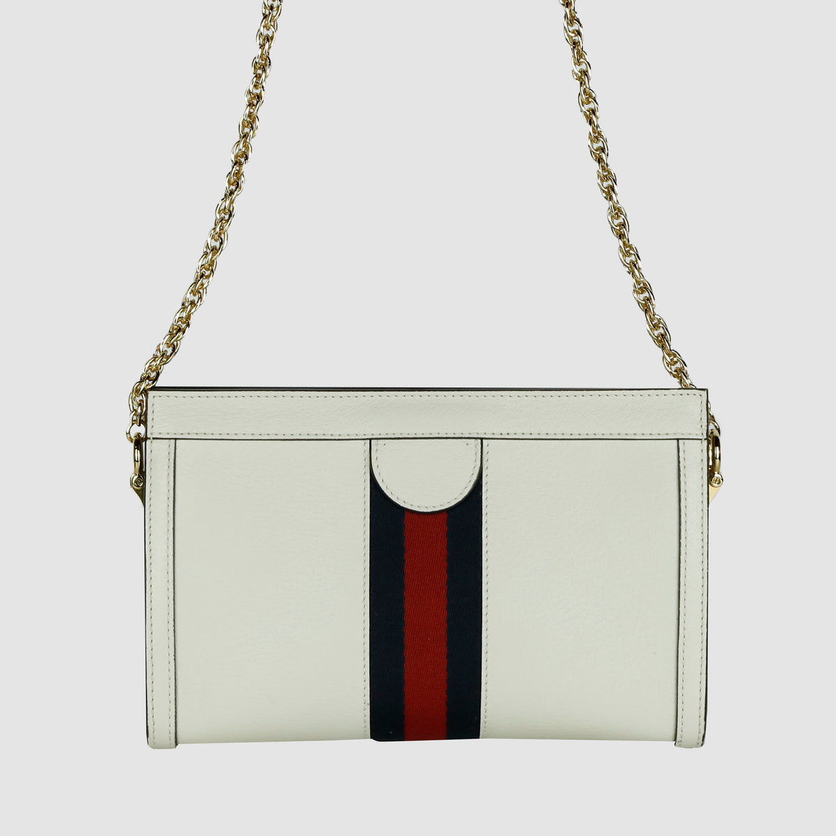 Small Ophidia Leather Shoulder Bag 503877