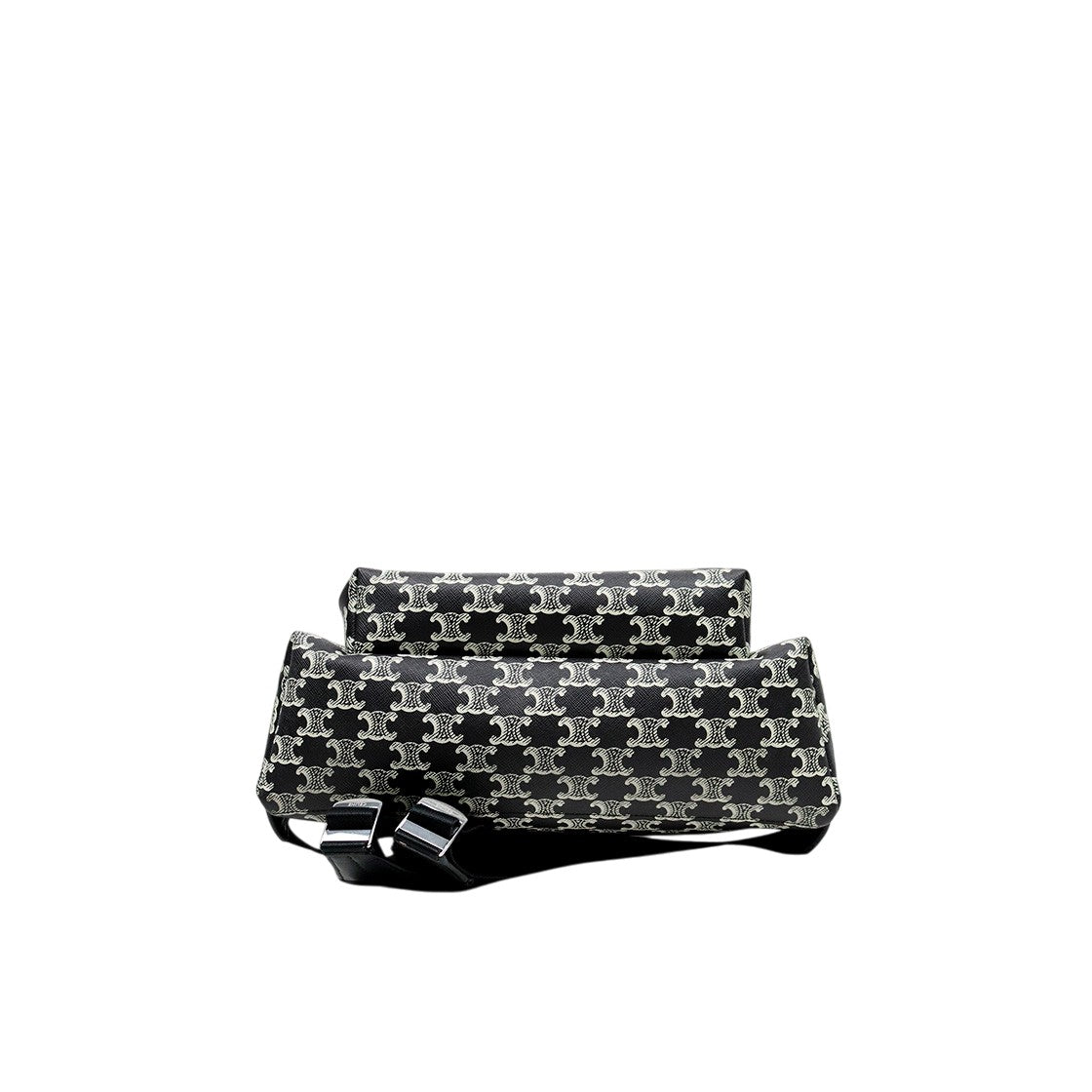 Céline Black Triomphe Canvas Backpack