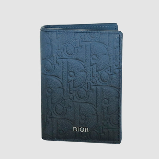 Gradient Gravity Leather 2-Fold Card Wallet