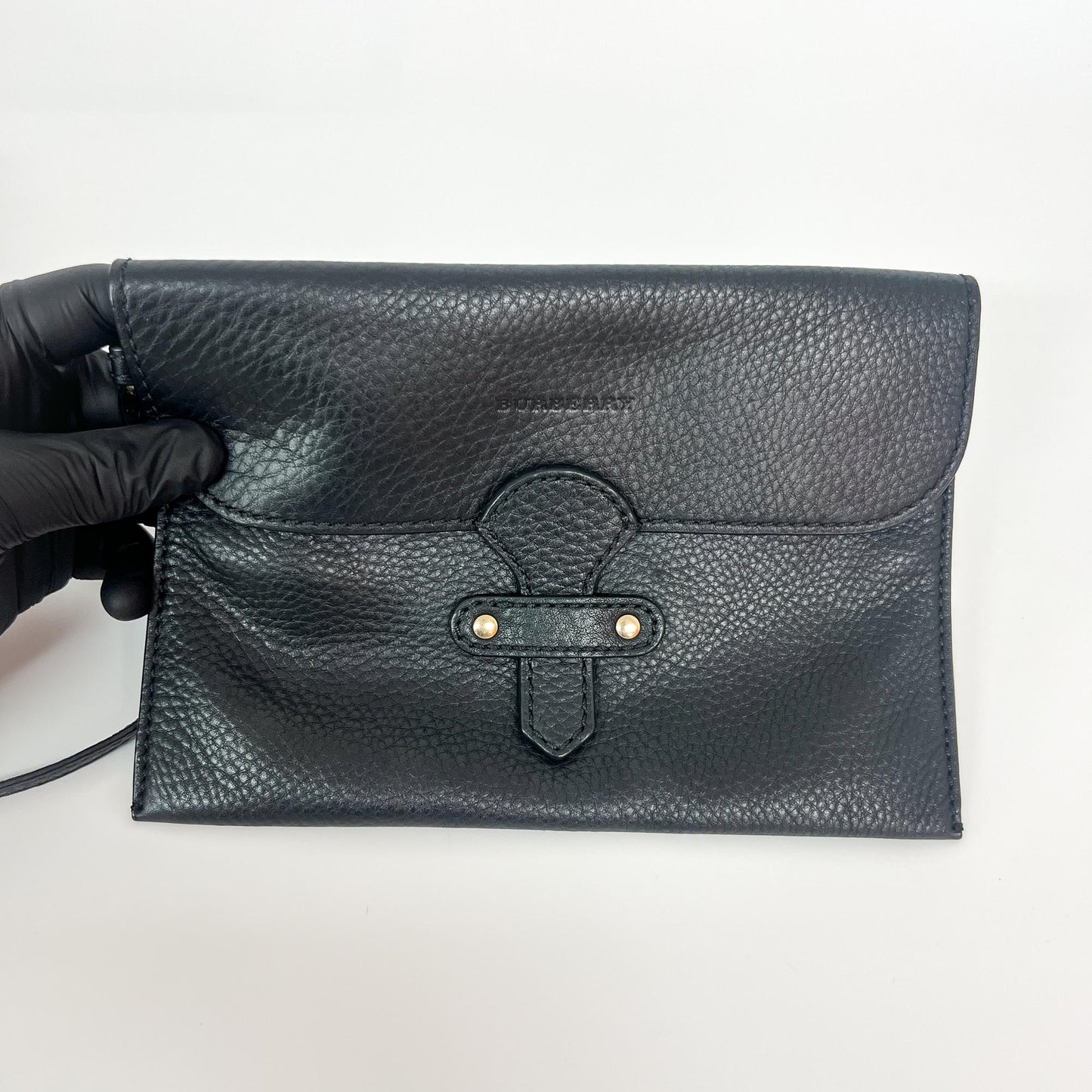 Burberry Leather Ashby Tassel Hobo Shoulder Bag