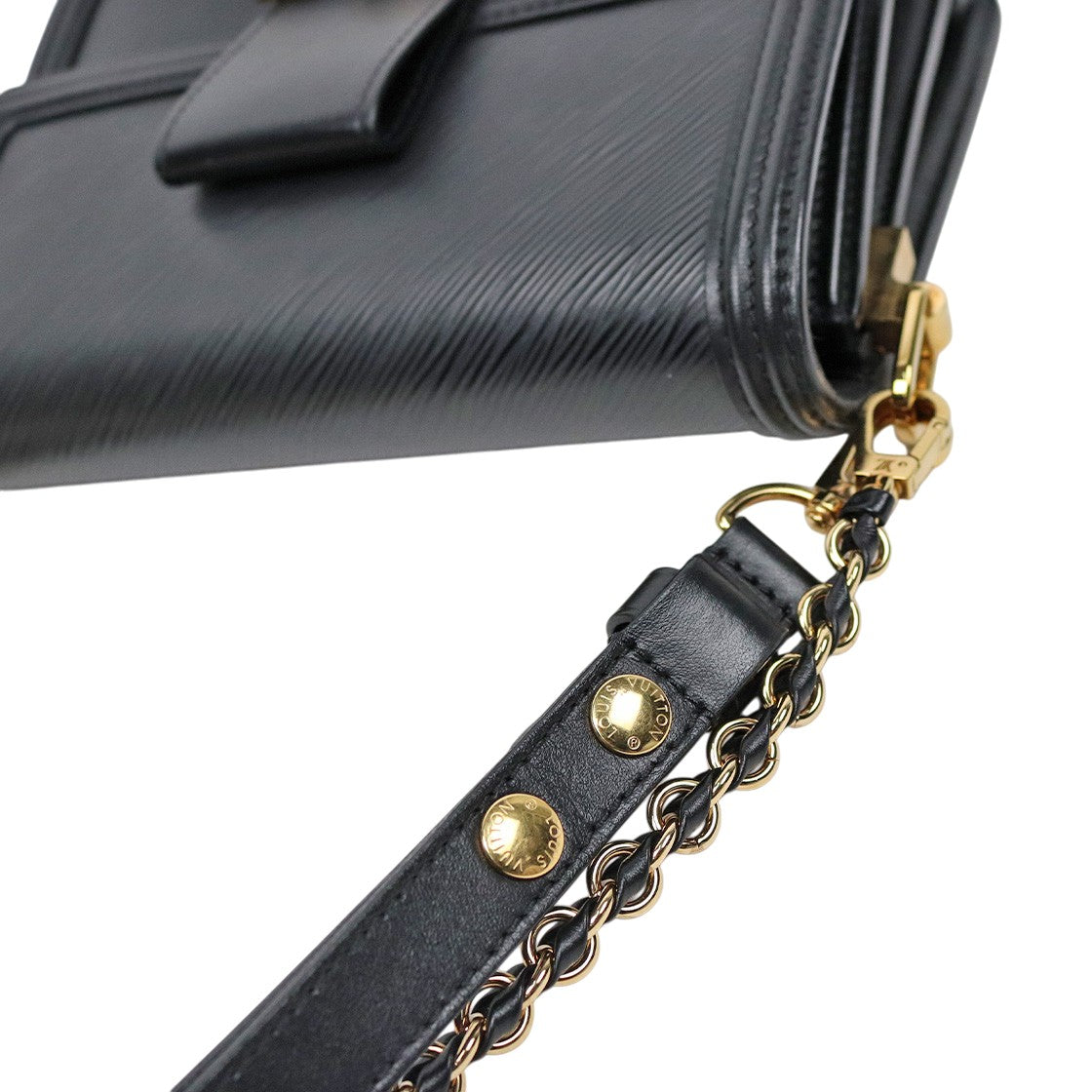 Louis Vuitton MM Black Epi Dauphine Shoulder Bag