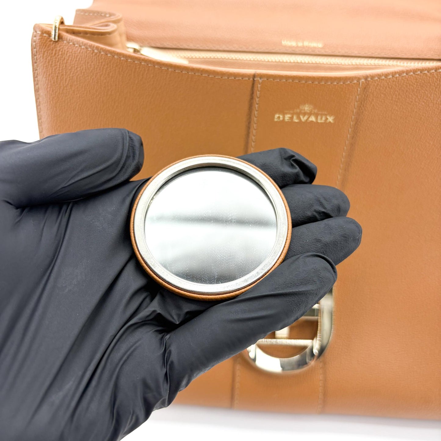 Delvaux Brillant MM Rodeo Calf Vegetal Gold Hardware