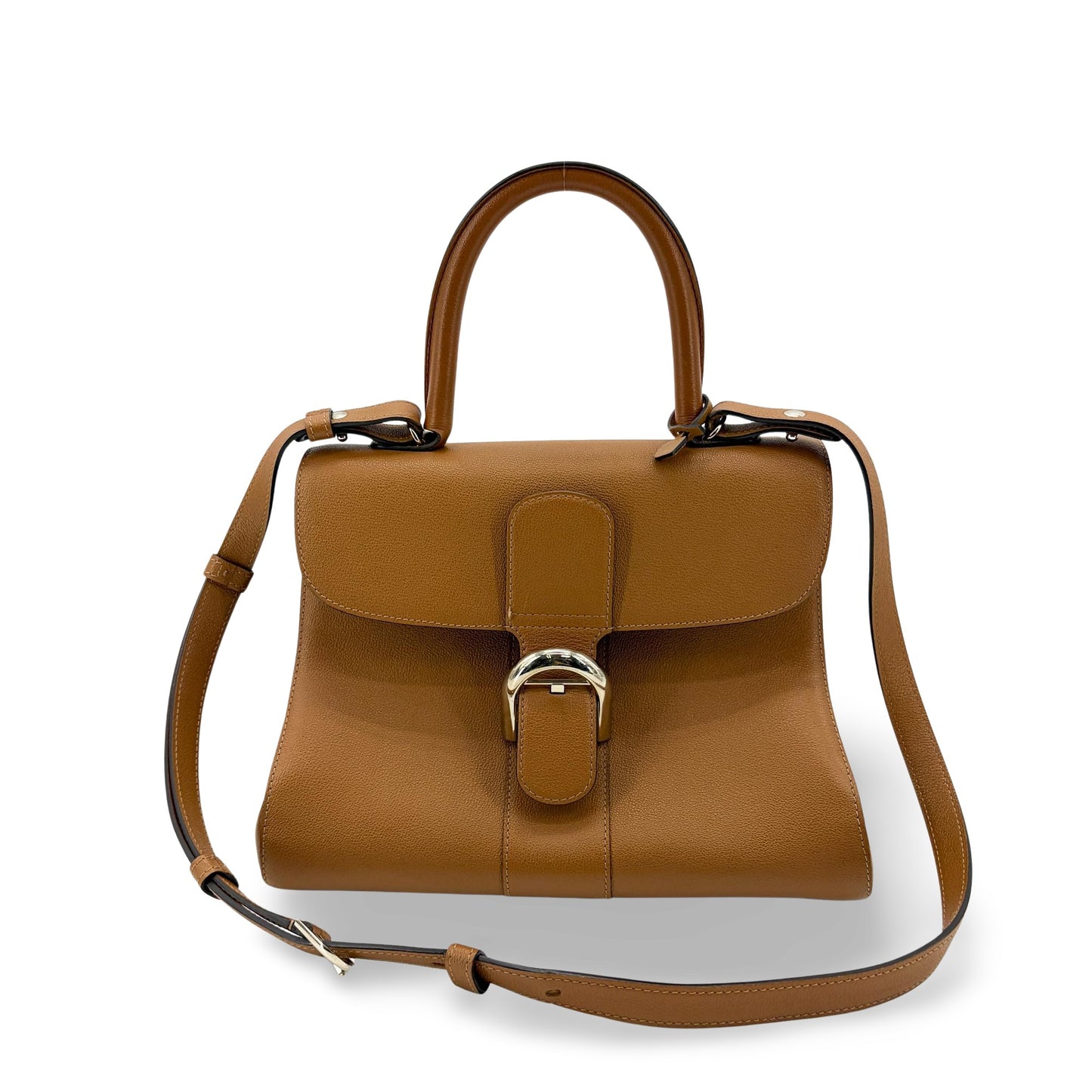 Delvaux Brillant MM Rodeo Calf Vegetal Gold Hardware
